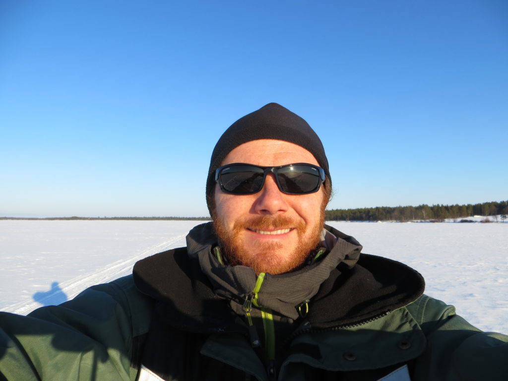 Dr. Brian Hayden, a Research Fellow with the Canadian Rivers Institute and Biology Department at the University of New Brunswick and co-author of the study. Credit: Canadian Rivers Institute.